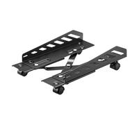Noua Grind Supporto per PC Computer Fisso, Carrello Porta PC con 4 Ruote 2 bloccabili, Carico fino a 25 kg, Supporto per PC Regolabile, Porta PC Gaming Computer Desktop