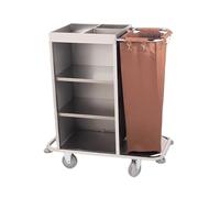 Carrello per Pulizie su Ruote, Carrello Multiuso per Pulizie Commerciali per Hotel e Appartamenti