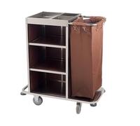 Carrello per Pulizie su Ruote, Carrello Multiuso per Pulizie Commerciali per Hotel e Appartamenti