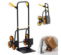 Carrello per salire le scale, leggero e pieghevole, può contenere 150 kg, carrello portatile per un facile movimento su varie superfici