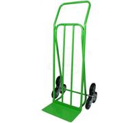 Carrello per scale con maniglione e stella rotante 6 ruote saliscale scendiscale