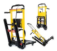 Carrello per scale elettrico, Macchina per scale elettrica, Portata massima 200 kg, dotato di corda di sicurezza lunga, ideale per trasportare oggetti grandi