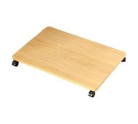 Carrello per stampante da ufficio: piattaforma resistente, carrello portaoggetti con ruote, ripiano compatto, supporto stabile per organizer | versatile di rack per apparecchiature domestiche,