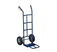 CARRELLO PER TRASPORTO CON RUOTE PNEUMATICHE E PORTATA MASSIMA DI 250 KG ESSE...
