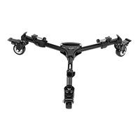 Carrello per treppiede, carrello per treppiede per carichi pesanti Cayer TD03 con ruote in gomma da 3" e custodia per il trasporto per la maggior parte dei treppiedi, supporti per luci,
