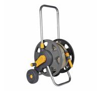 CARRELLO AVVOLGITUBO CHARIOT CON TUBO DA 20 MT.+RACCORDI HOZELOCK