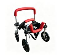 Carrello per Zampe Anteriori con Ruote, XXS | Stabile, Robusto, Carrozzina per Cani con Altezza Regolabile, Riabilitazione, Passeggiate