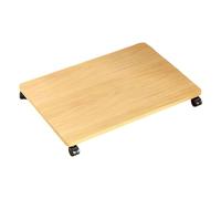 Carrello piano con ruote, multiuso, 45 x 30 x 6,2 cm, supporto per stampante impermeabile, porta stampante, per lavatrice, porta piante, valigia, elettrodomestico