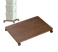 Carrello piano con ruote, multiuso, 45 x 30 x 6,2 cm, supporto per stampante impermeabile, porta stampante, per lavatrice, porta piante, valigia, elettrodomestico