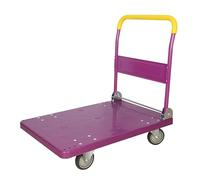 Carrello Pieghevole a Piattaforma Resistente con Portata di 300 kg, Ideale per casa, Giardino, Officina, Magazzino. Dimensioni: 90x60 cm.