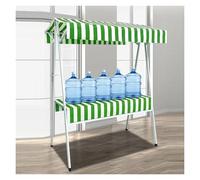 Carrello pieghevole, banco di mostra portatile dell'alimento per gli spuntini della strada ed i chioschi commerciali