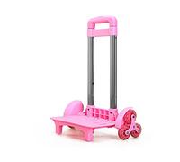 Carrello pieghevole Carrello 6 Rolling Bagagli Carrelli Durablel Zaino Trolley Studente Bagagli Da Viaggio Carrello a Mano per Borse, Uno