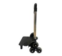 Carrello pieghevole Carrello 6 Zaino Trolley Durablel Lega di Alluminio Studente Bagagli da Viaggio Carrello a Mano per Borsa da Scuola, Uno