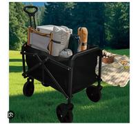 VEVOR Carrello pieghevole Carrello spiaggia campeggio con ruote 220 libbre