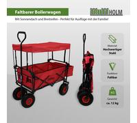 Carrello Pieghevole Con Tetto E Ruote In PU Carrello Da Trasporto