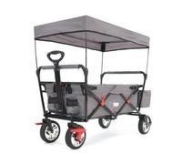 Carrello Pieghevole da giardino da spiaggia FUXTEC FX-CT500 anti UV parasole GR