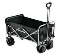 Carrello pieghevole da spiaggia TimeBreak nero 160 litri