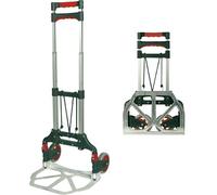 CARRELLO PIEGHEVOLE in ALLUMINIO 60KG MAURER - ruote piene in Nylon -solo 3,7KG