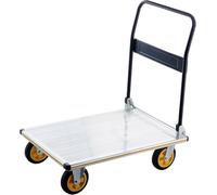 Carrello pieghevole in alluminio con ruote in acciaio per un facile trasporto Carrello portatile per uso domestico e uso esterno