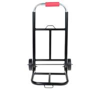 Carrello pieghevole multiuso da giardino, salvaspazio, pieghevole, carriola, equipaggiamento con ruote stabili, ideale per il lavoro quotidiano