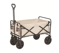 Carrello pieghevole per la spesa, resistente, portatile, da giardino, campeggio, per esterni, versatile, per generi alimentari e lavori in giardino.