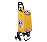 Carrello pieghevole per salire le scale, carrello portatile per la spesa, carrello multifunzionale per casa e supermercato, design compatto e leggero, facile da usare e riporre