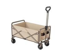 Carrello pieghevole pieghevole, carro pieghevole di servizio, shopping con ruote, carrelli della spesa portatili for sport da giardino in spiaggia e campeggio(Color1)