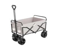 Carrello pieghevole pieghevole, carro pieghevole di servizio, shopping con ruote, carrelli della spesa portatili for sport da giardino in spiaggia e campeggio(Color1)