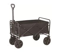 Carrello pieghevole resistente per shopping, giardino e campeggio all'aperto, carrello pieghevole versatile e portatile per un facile trasporto.