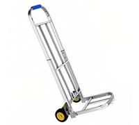 Carrello pieghevole resistente, robusto carrello per la spesa, carrello a mano per bagagli da casa e attrezzatura da campeggio, design portatile e leggero per un facile trasporto