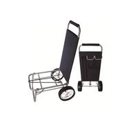 CARRELLO PIEGHEVOLE TROLLEY SPIAGGIA MULTIUSO PORTATUTTO MANIGLIA TASCA 150KG