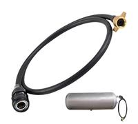 Carrello pneumatico-7,87 in tubo di, collegamento valvola ad alta pressione, linea di trasporto semi-sonoro | frenatura del mixer camion, fornitura pneumatica di veicoli pesanti, flusso di