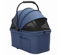 Carrello Porta Animali Moderno e Pratico Ideale per Cani e Gatti Dimensioni 78x54x101 cm