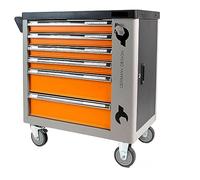 Carrello Porta Attrezzi Carrello portautensili da Officina Garage Completo di 428 utensili con ruote e struttura rinforzata 6 cassetti con organizer per individuare gli attrezzi velocemente