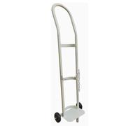 Carrello Porta bombole di Ossigeno Portatile, Supporto Universale per bombole di Gas per Laboratorio e Fabbrica, Supporto Indipendente per bombole di Ossigeno da 8-15 Litri (Altezza: 95 cm)