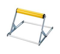 Carrello porta materiale per macchina da taglio Supporto for rullo for da tavolo regolabile in altezza 55 a 135 mm, supporto for for macchina taglio, telaio di