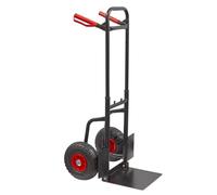 Carrello Porta Pacchi ruote pneumatiche porta casse Richiudibile Acciaio portata 200kg STI