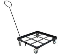 CARRELLO PORTA PIANTE in ferro battuto varie misure