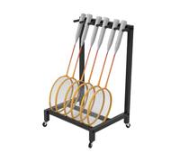 Carrello Porta Racchette Da Tennis Con Ruota Bloccabile,badminton, Carrello Porta Attrezzi Sportivi Da Pavimento,for Palestra Di Allenamento