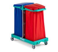 Carrello porta rifiuti per raccolta differenziata TTS Magic Line Basic 100B