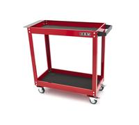 Carrello porta strumenti HBM a 2 piani, rosso