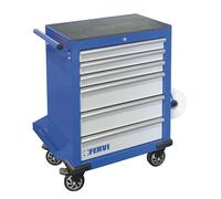 CARRELLO PORTA UTENSILI A 6 CASSETTI FERVI C960/F6