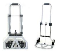 Carrello portabagagli pieghevole leggero in alluminio kg.45 trasporto trolley va
