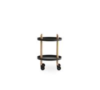 Carrello Portablocco Nero Ø45