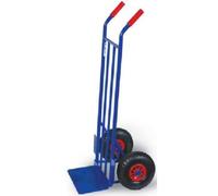 Carrello portacasse portatutto ruote pneumatiche kg.250 trasporto scatole pacchi