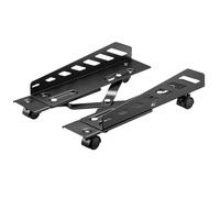 Carrello PortaComputer con Ruote nero 160~300 mm 25 kg max