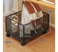 Carrello portadocumenti con ruote sotto la scrivania, mobile con ruote,