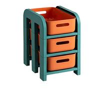 Carrello portaoggetti a più livelli con ruote, perfetto per il bagno, facile mobilità e design durevole per forniture e accessori