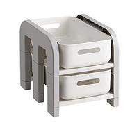 Carrello portaoggetti a più livelli, mobile nizer per articoli da bagno, facile da spostare con ruote, perfetto per casa, ufficio, cucina e molto altro ancora
