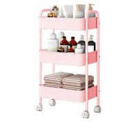 Carrello portaoggetti a rullo, Carrello da cucina multifunzionale, Carrello portaoggetti a 3 livelli, Organizer mobile, Carrello portautensili per cucina, Carrello portaoggetti per bagno, Organizer